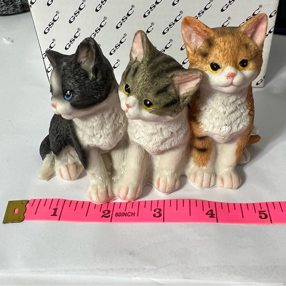 Cat collection feline trio figurine - Picture 10 of 12